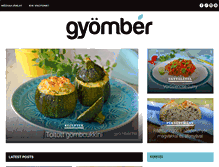 Tablet Screenshot of gyomber.hu
